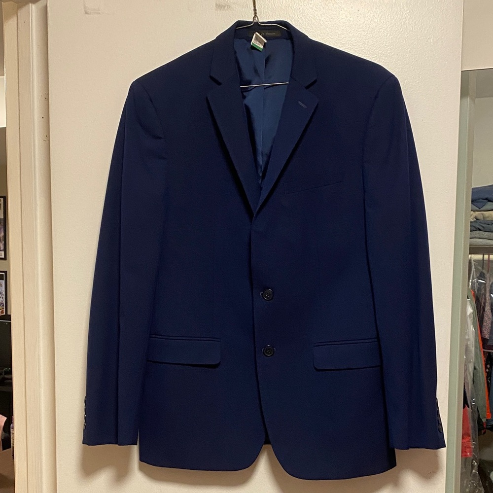 Men's Slim 42R Light Navy Blazer